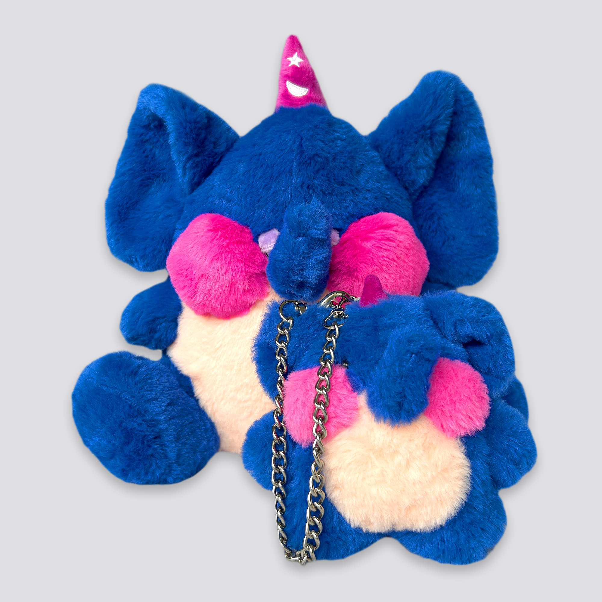Sapphire Elephant Snoozle Wallet Chain