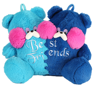 Blue Best Friends Locket Snoozle