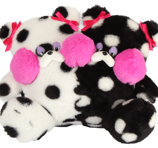 Heaven Polka Dot Double Teddy Snoozle