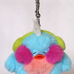 Aquamarine Penguin Bag Charm
