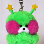Peridot Worm Bag Charm