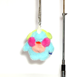 Aquamarine Penguin Bag Charm