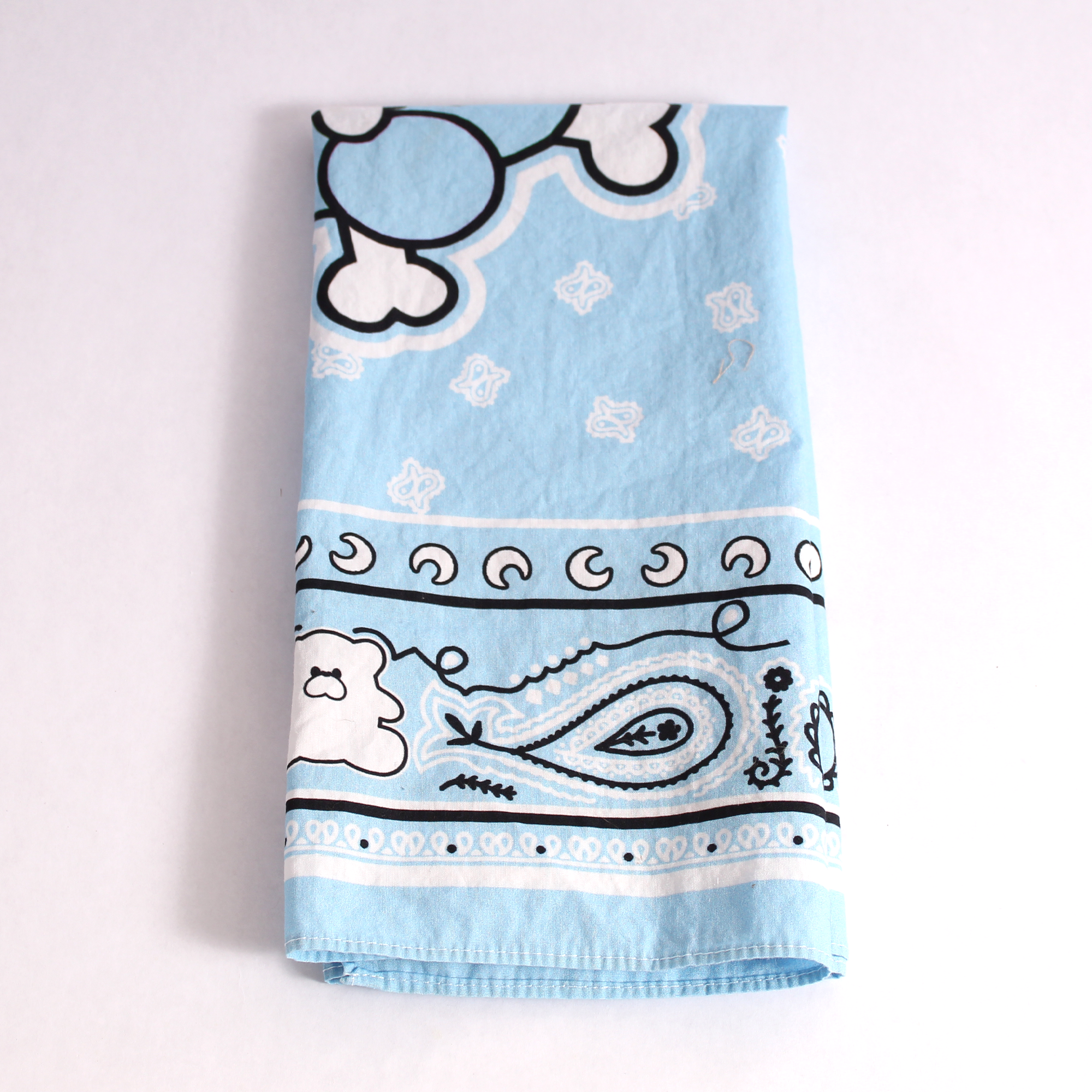 Blue Plushie Love Bandana