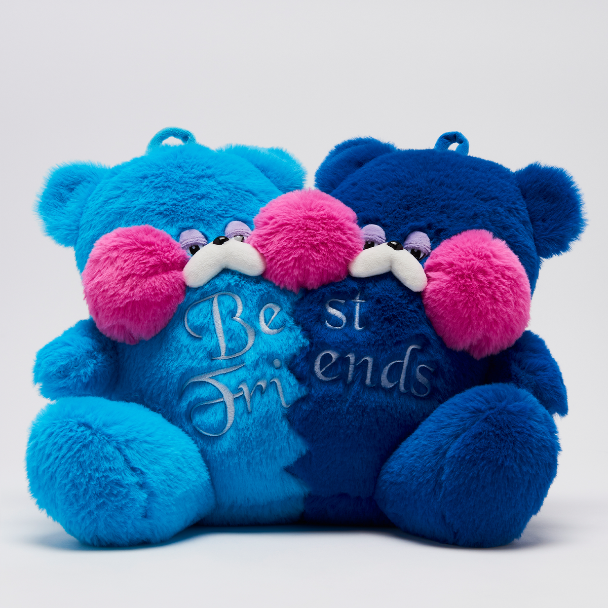 ぬいぐるみ Plushie Love BLUE BEST FRIENDS LOCKET Blue Best Friends Locket Snoozles By Plushie Love™