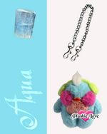 Aquamarine Penguin Bag Charm