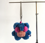 Sapphire Elephant Snoozle Bag Charm