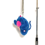 Sapphire Elephant Snoozle Bag Charm