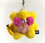 Topaz Monkey Bag Charm - Smiley