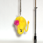 Topaz Monkey Bag Charm - Smiley