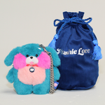 Zircon Puppy Snoozles By Plushie Love™  Bag Charm