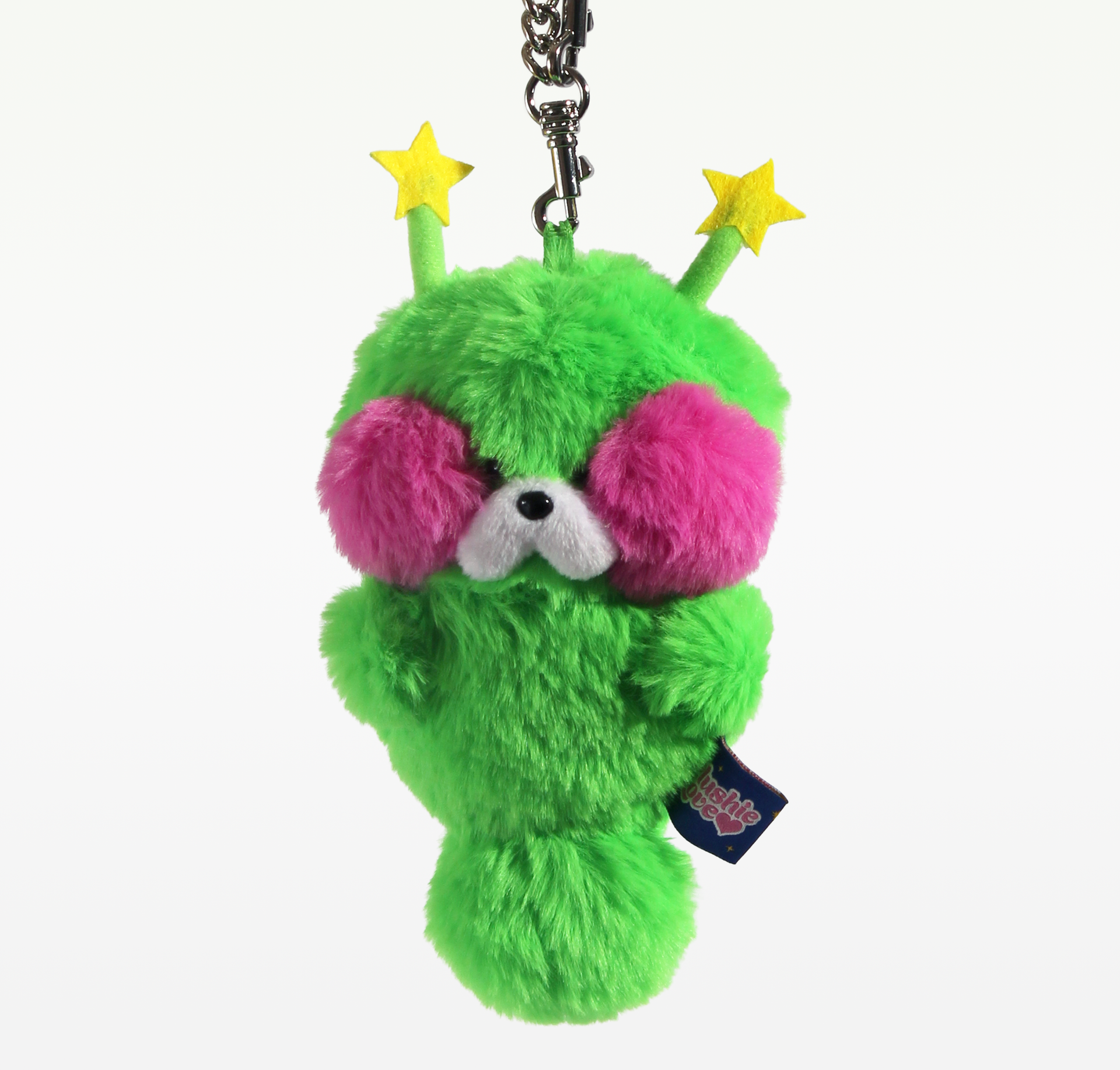 Peridot Worm Bag Charm – Plushie Love Peridot Worm Bag Charm – Plushie Love