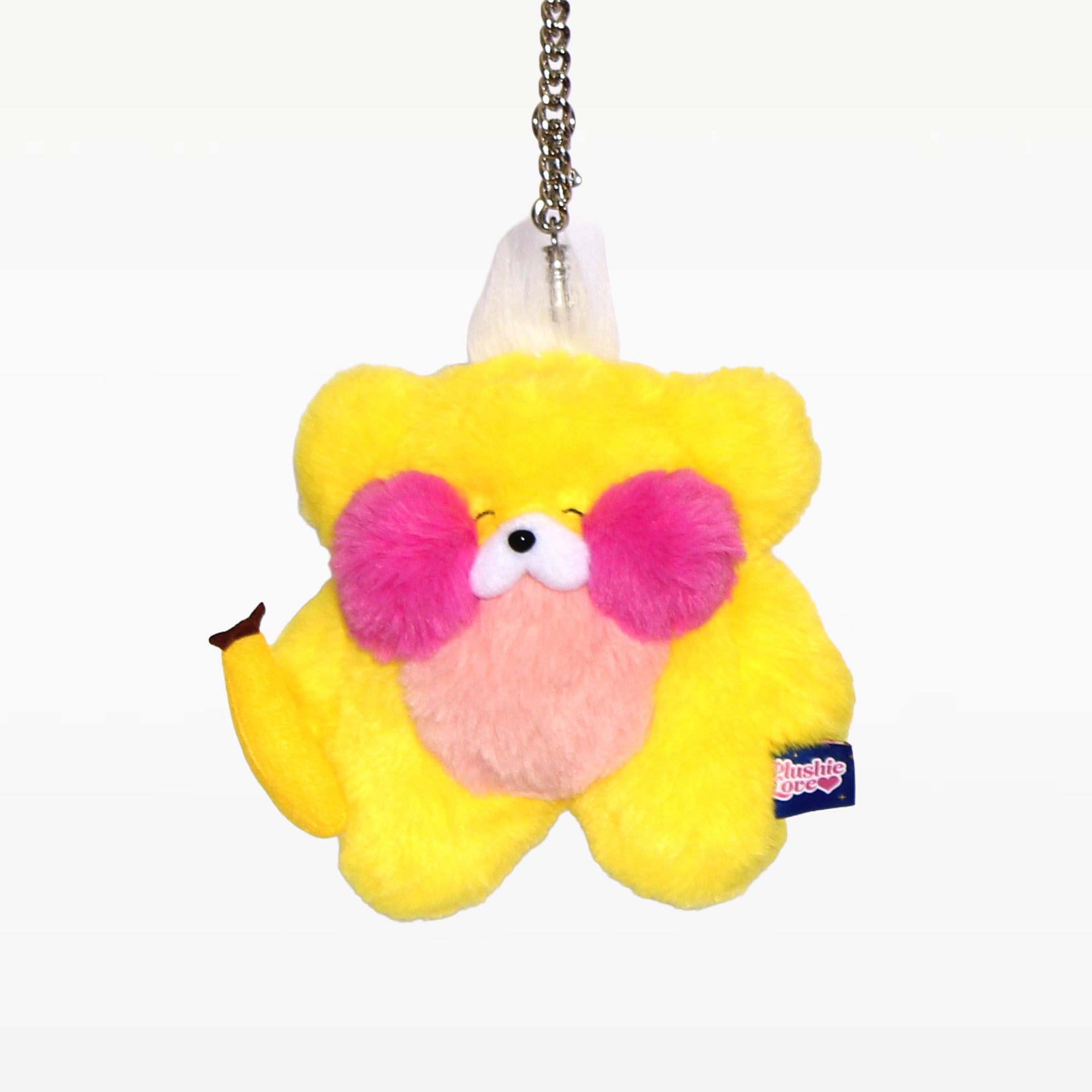 Topaz Monkey Bag Charm - Smiley